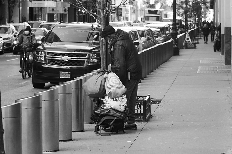 2020 : Streetlife : New York City : Times Square : Richard Moore : Photographer : Photojournalist